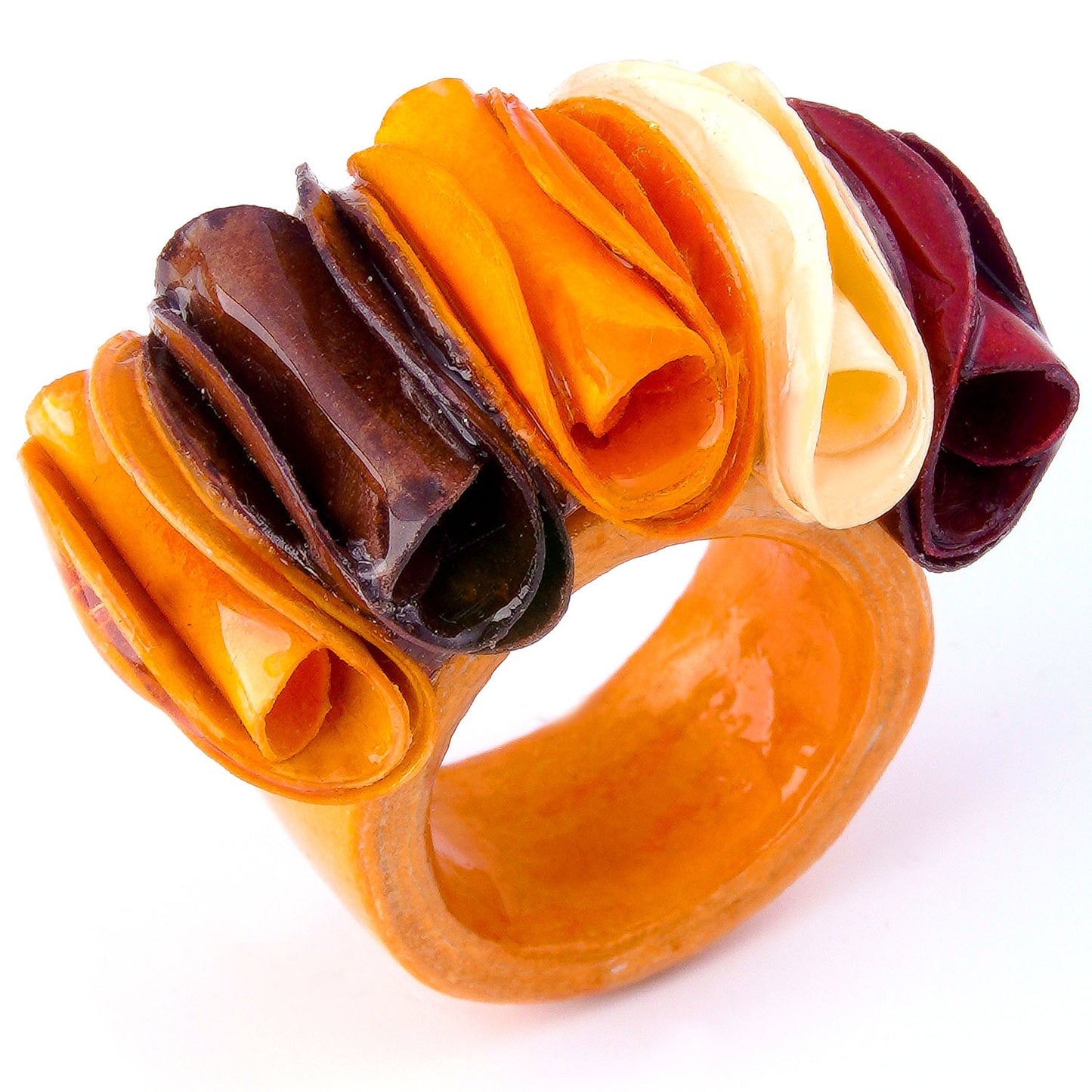 Anillo de Papel - Terracota spring