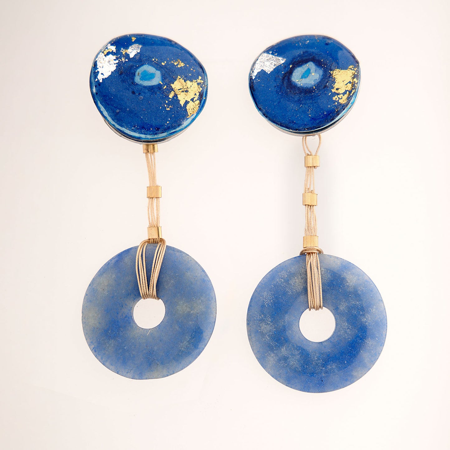 Pendientes Azules